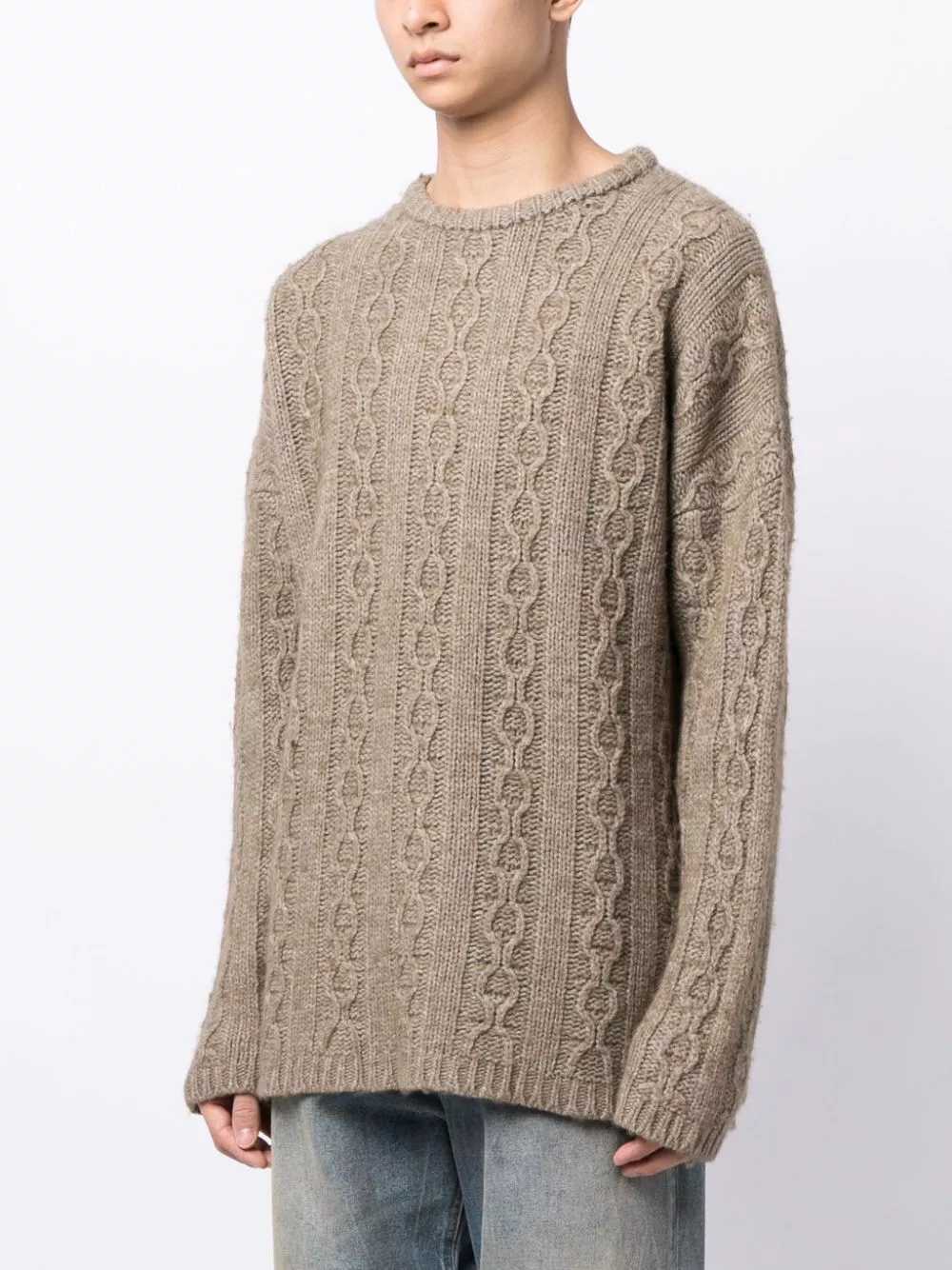 Online cheap shopping OUR LEGACY cable-knit jumper Men 0116