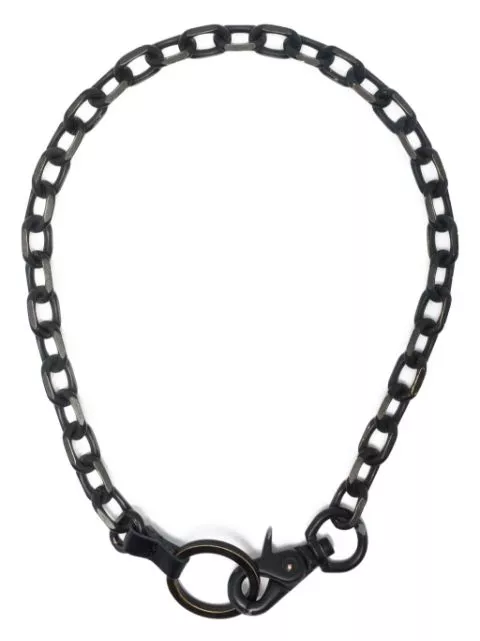 Where to find cheap products OUR LEGACY Ladon matte chain necklace Women 0123