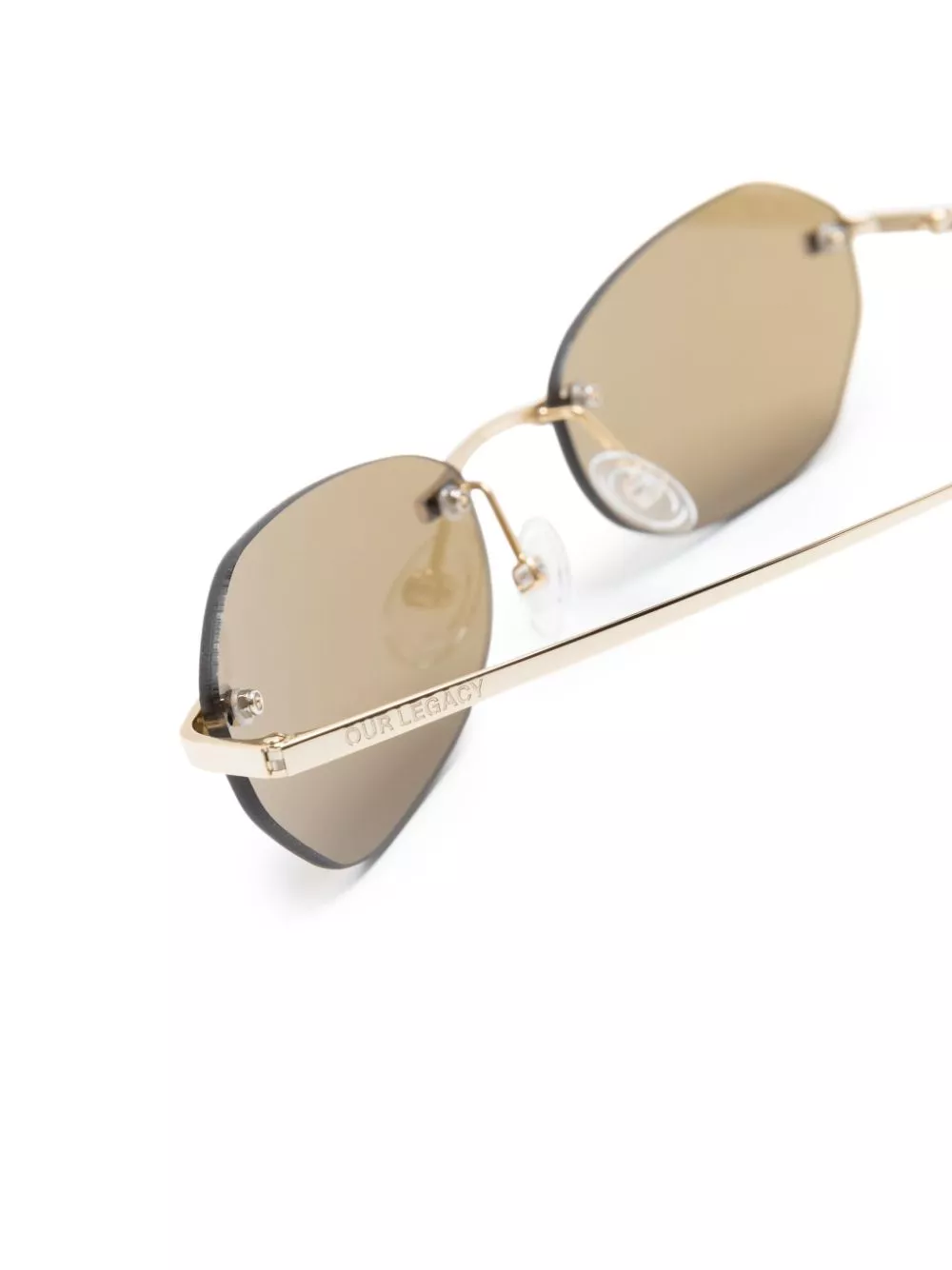 Find affordable products OUR LEGACY Adorable geometric-frame sunglasses Men 0113