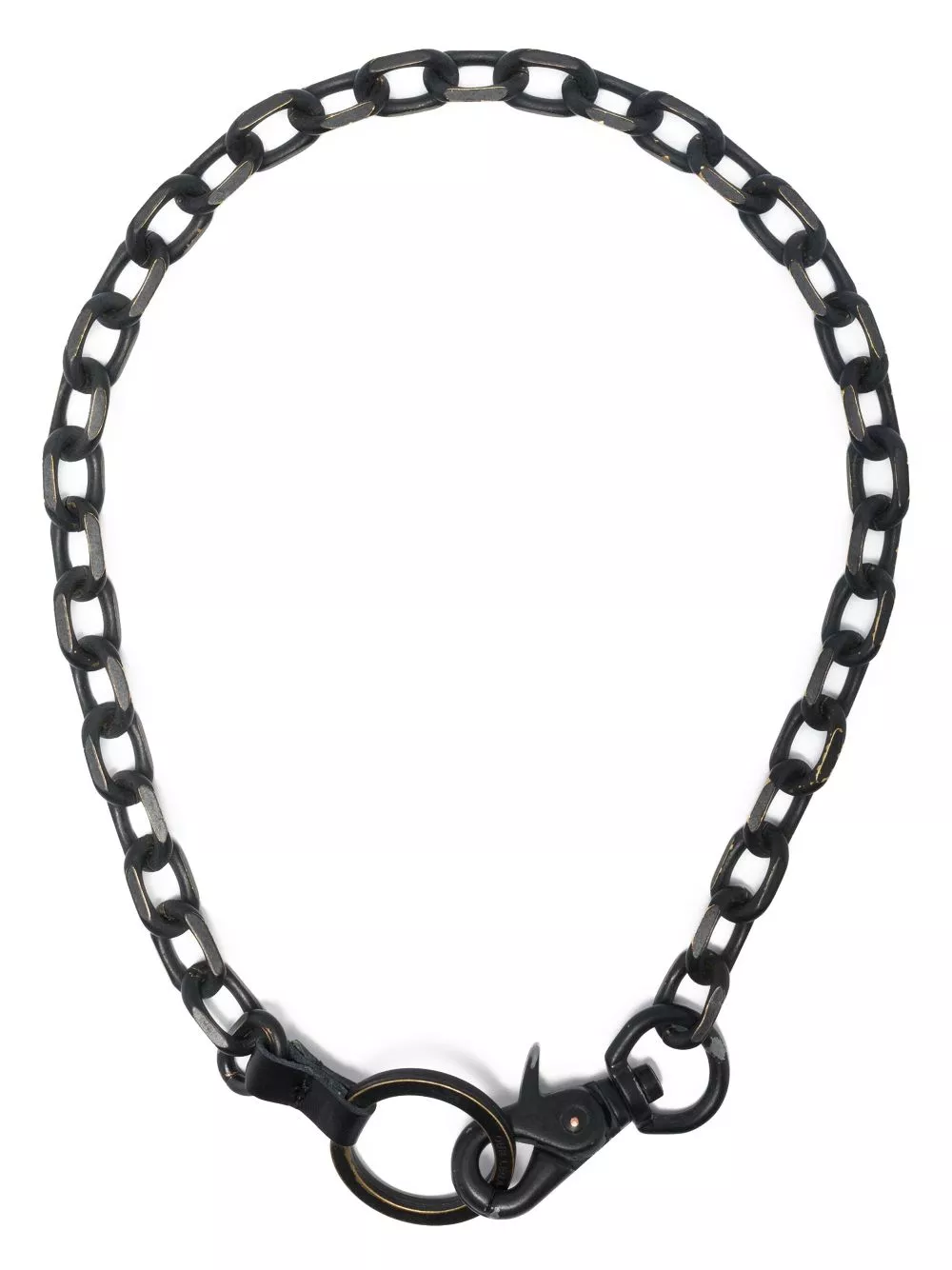 Online best price deals OUR LEGACY Ladon matte chain necklace Men 0119