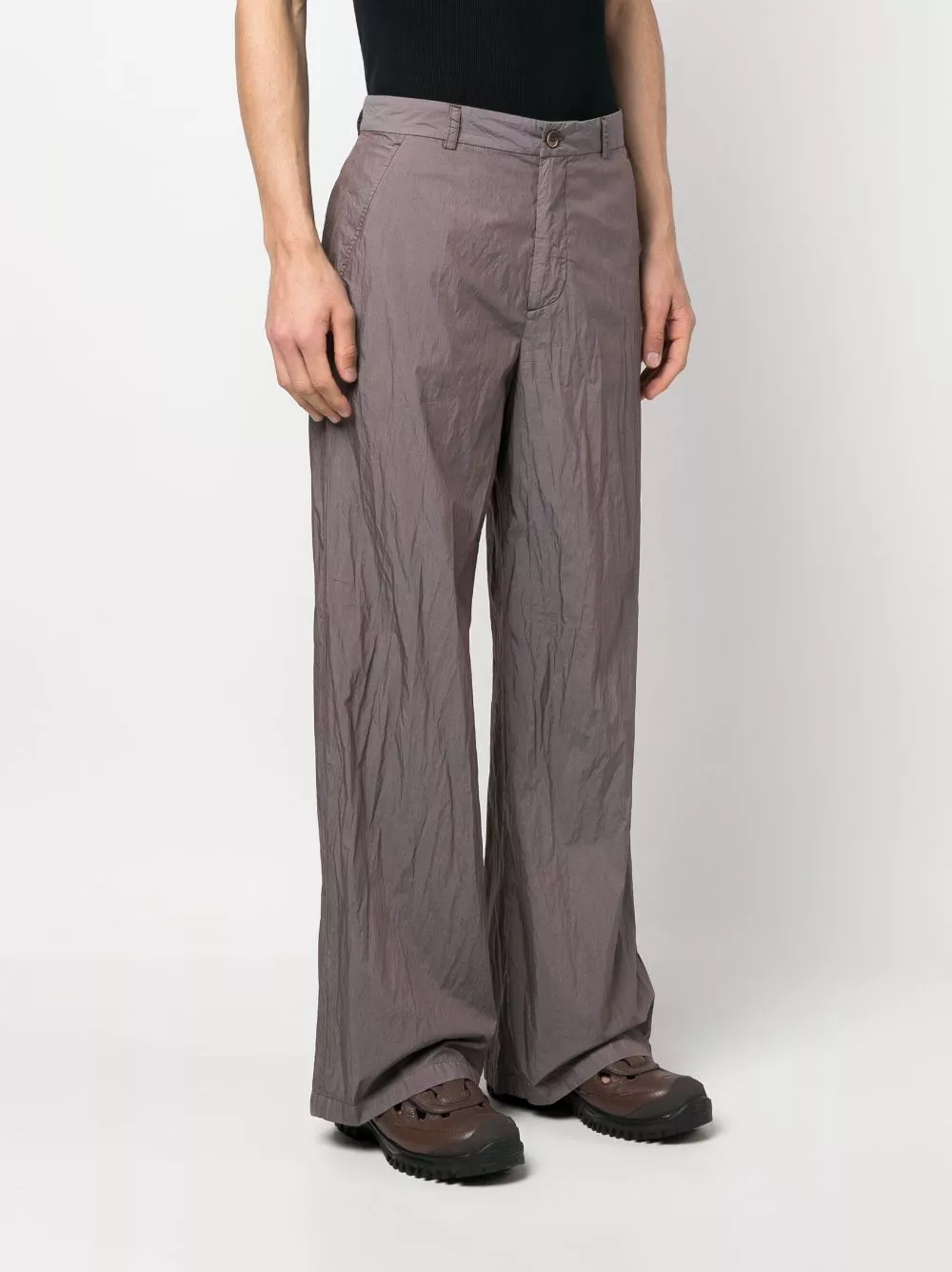 Buy cheap goods online OUR LEGACY wide-leg cotton trousers Men 0116