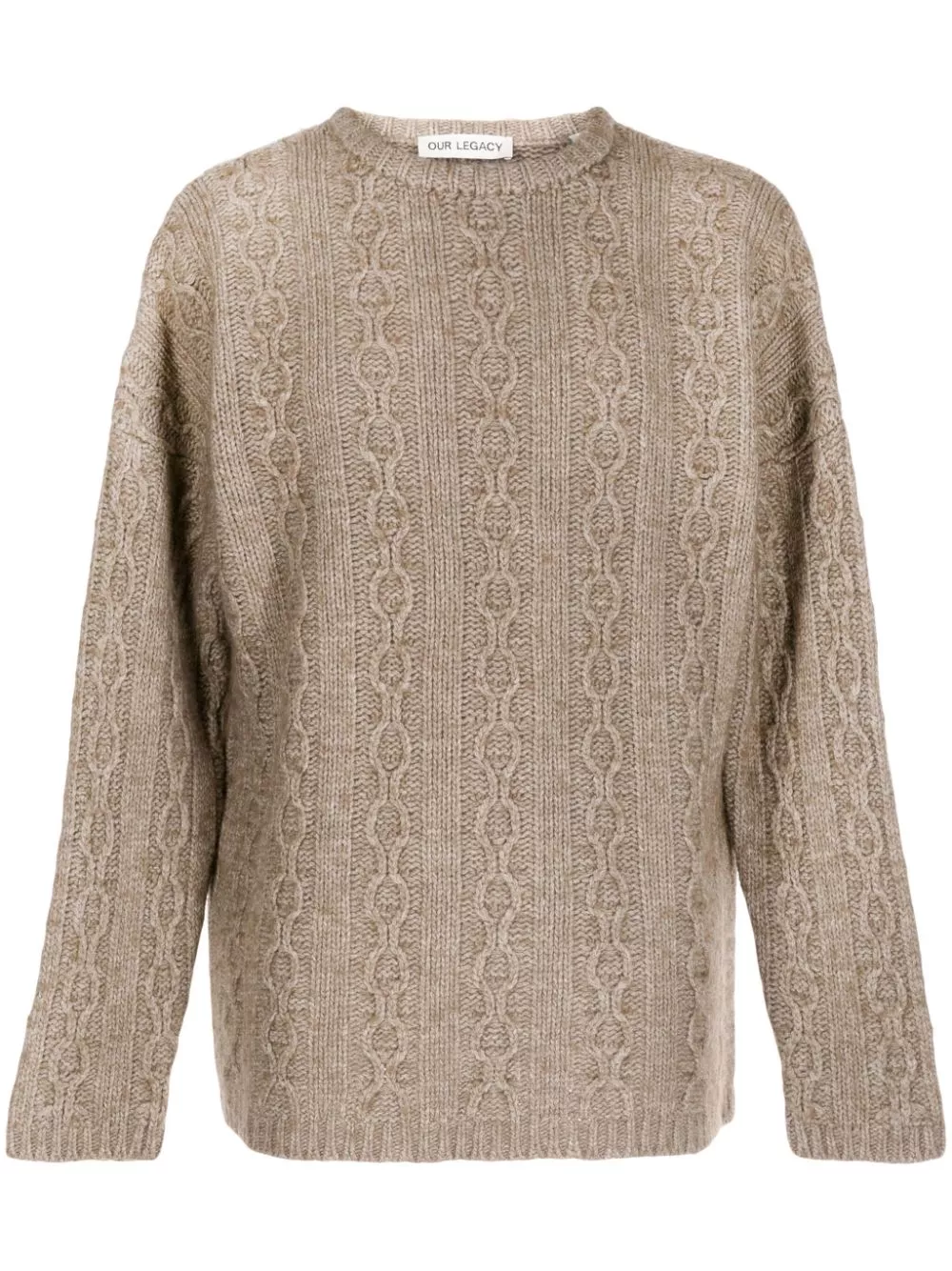 OUR LEGACY cable-knit jumper Men 0116