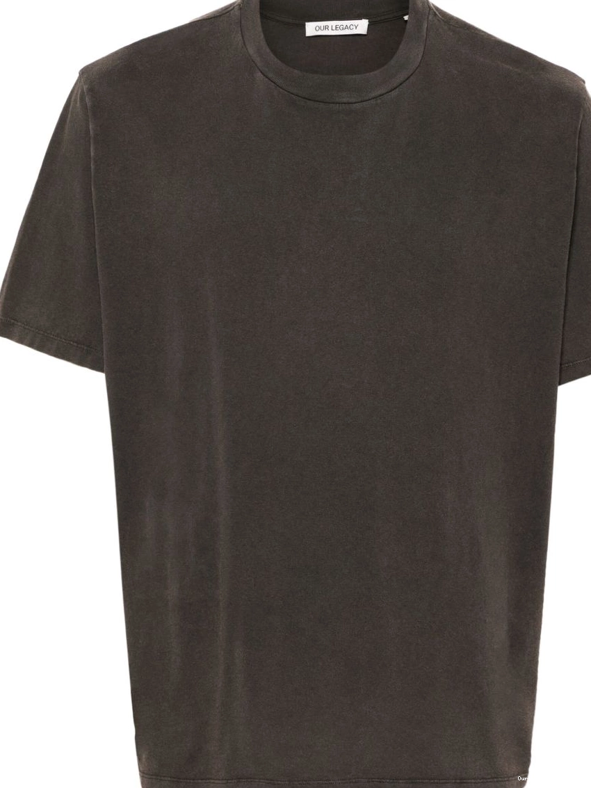 Where to buy cheap drop-shoulder cotton OUR LEGACY T-shirt Men 0222