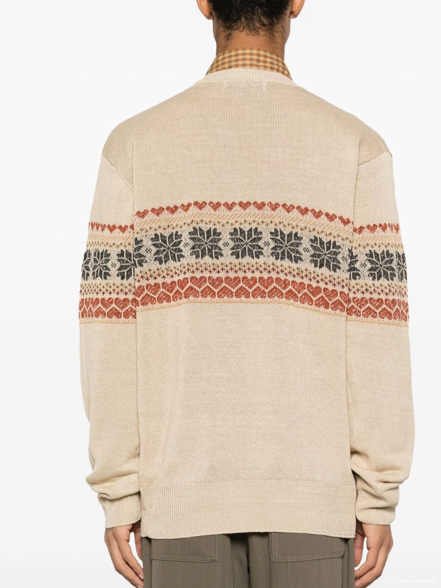 Find authentic products cheap jumper OUR Fairisle-motif Men LEGACY Snow 0215