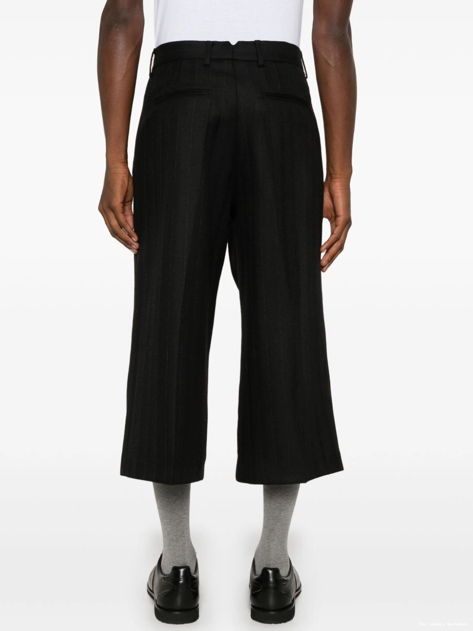 Online shopping savings cropped tailored LEGACY trousers Men OUR 0209