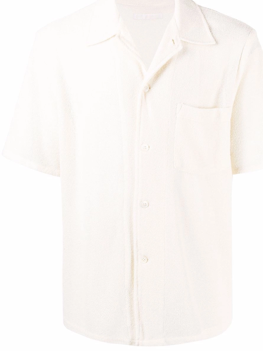 Online shopping deals for Men shirt OUR short-sleeved box LEGACY textured-finish 0214