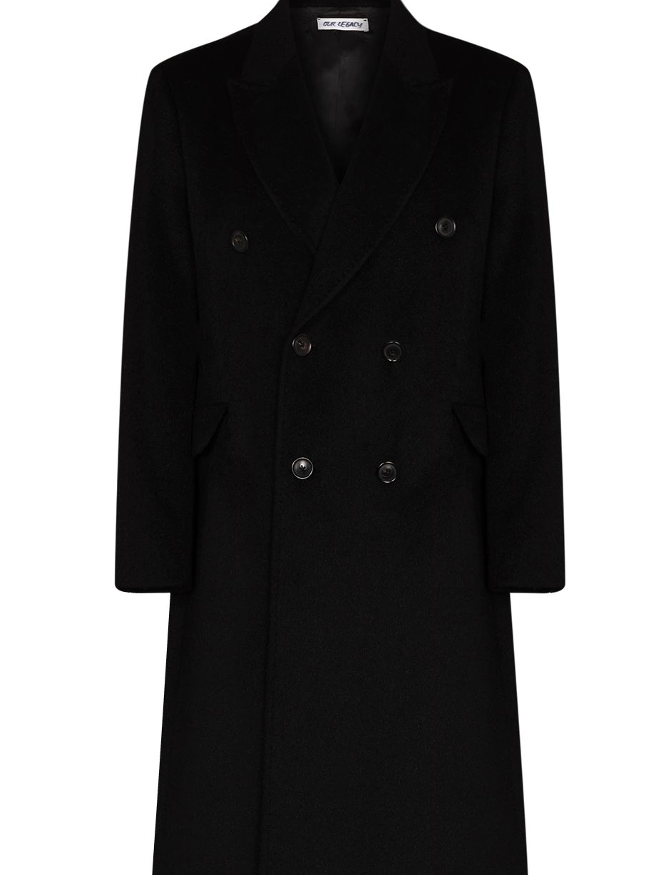 Online shop discounts OUR Men double-breasted coat LEGACY peak-lapel 0218