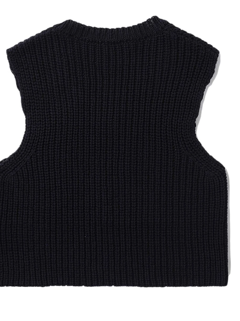 Get cheap ribbed-knit OUR LEGACY chunky vest Men 0219