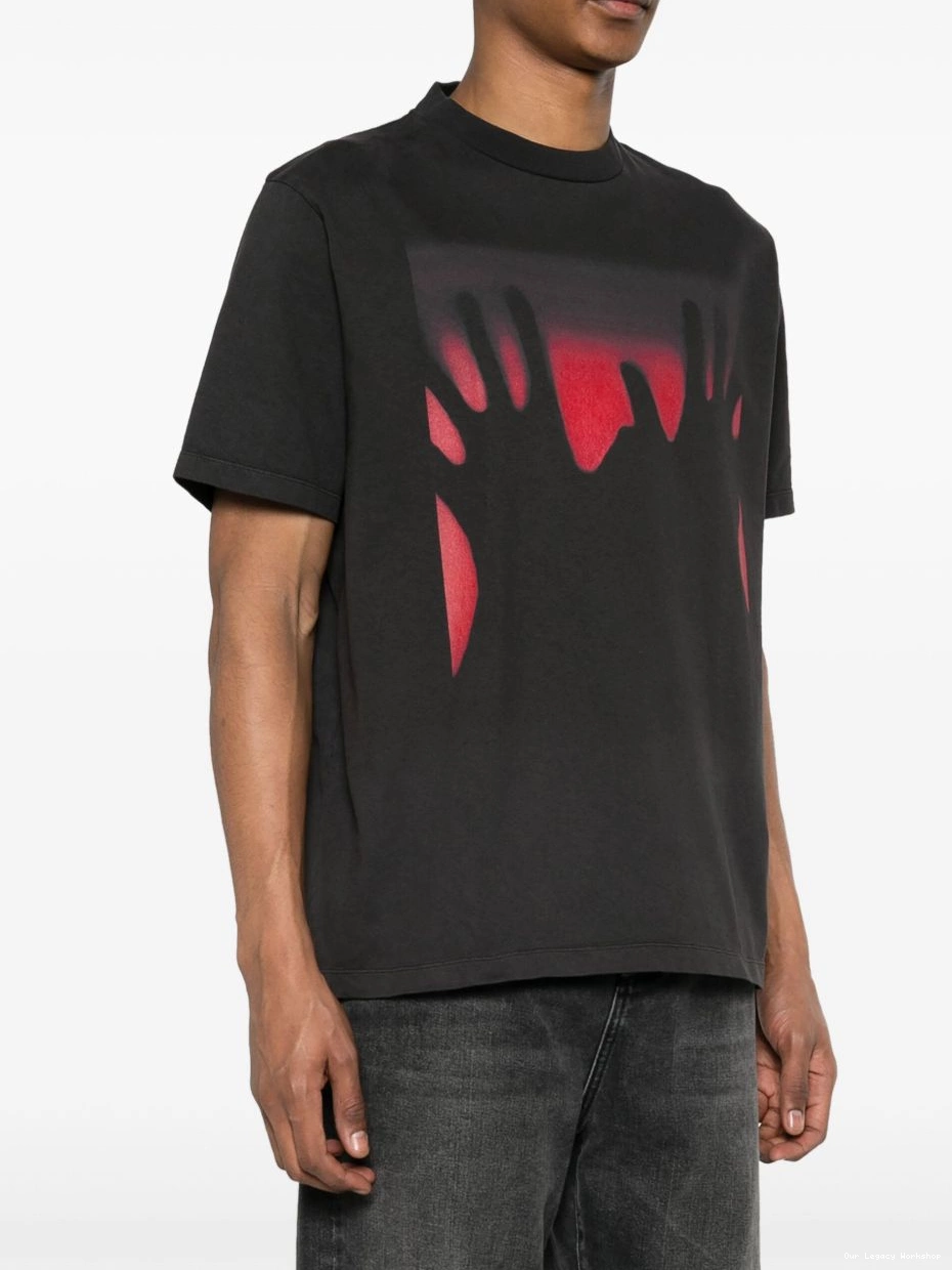 How to save on Men LEGACY OUR T-shirt hands-print cotton 0223