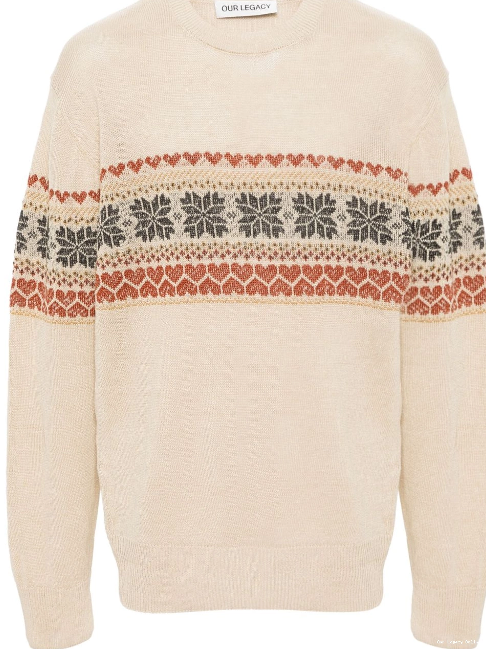 Best deal for jumper OUR Snow LEGACY Fairisle-motif Men 0219