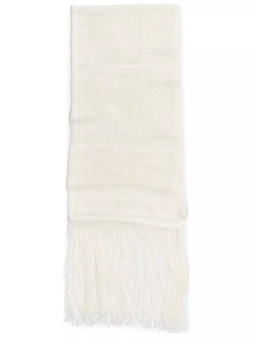 Find best deals OUR LEGACY open-knit fringed scarf Women 0202