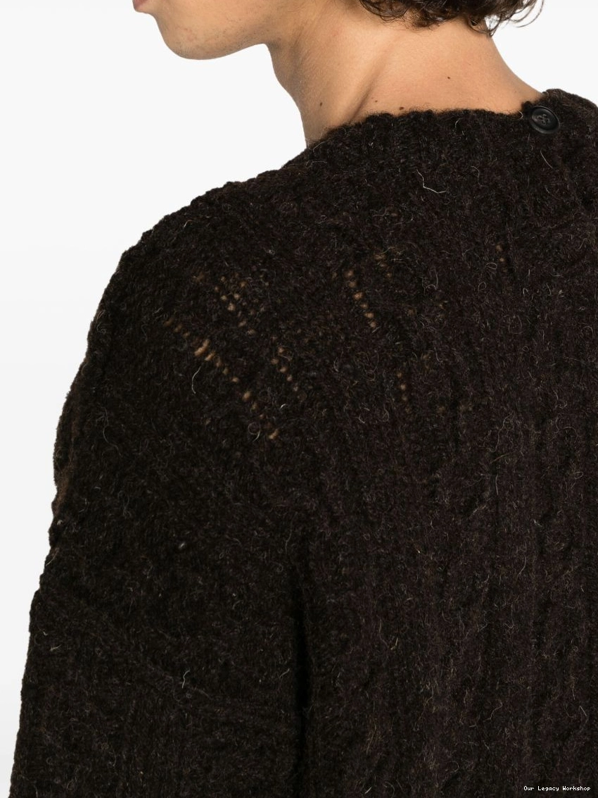 Buy products at low cost LEGACY Men OUR wool Aran-knit jumper 0217