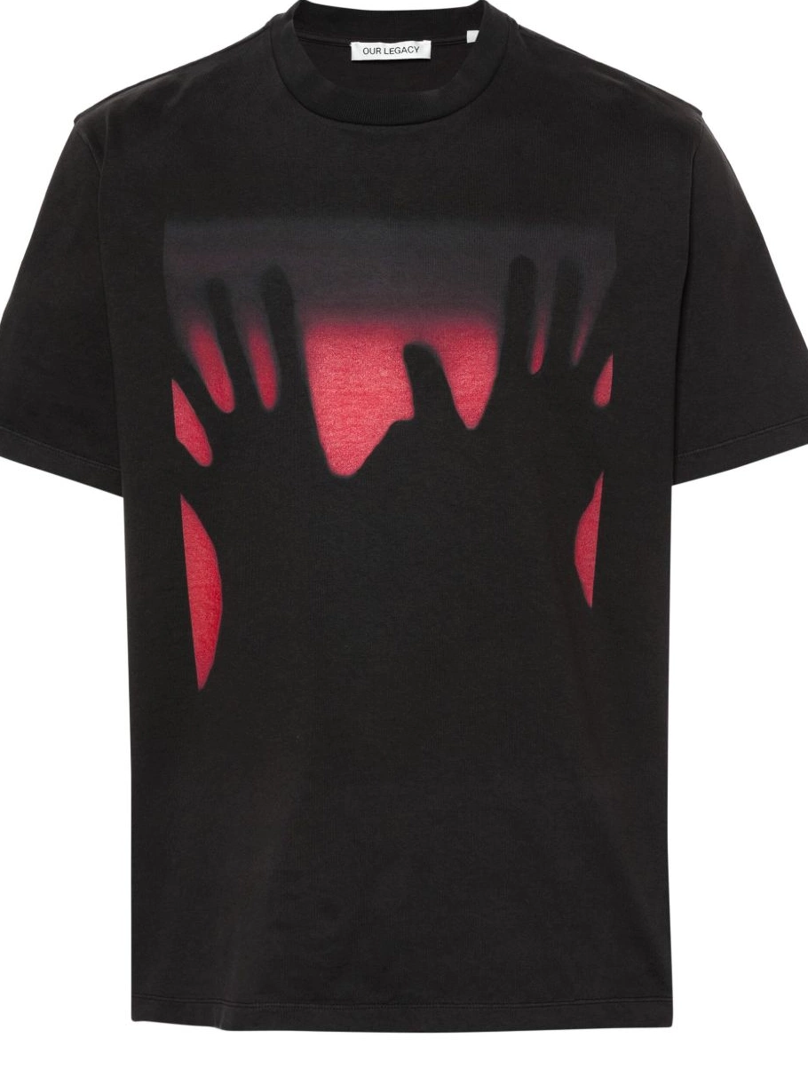 How to save on Men LEGACY OUR T-shirt hands-print cotton 0223