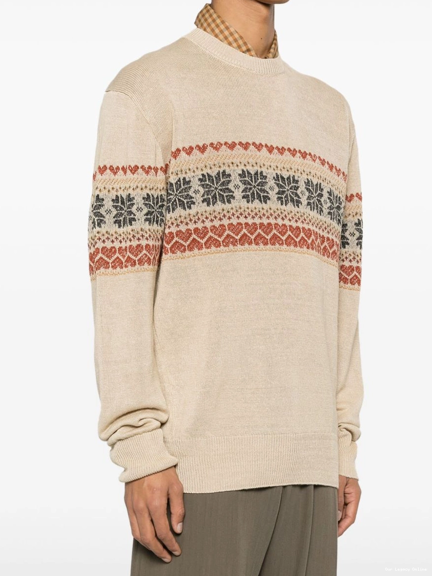 Best deal for jumper OUR Snow LEGACY Fairisle-motif Men 0219