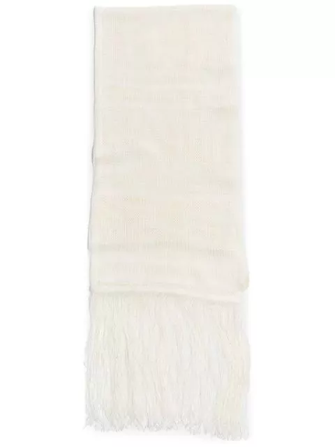 Find best deals OUR LEGACY open-knit fringed scarf Women 0202