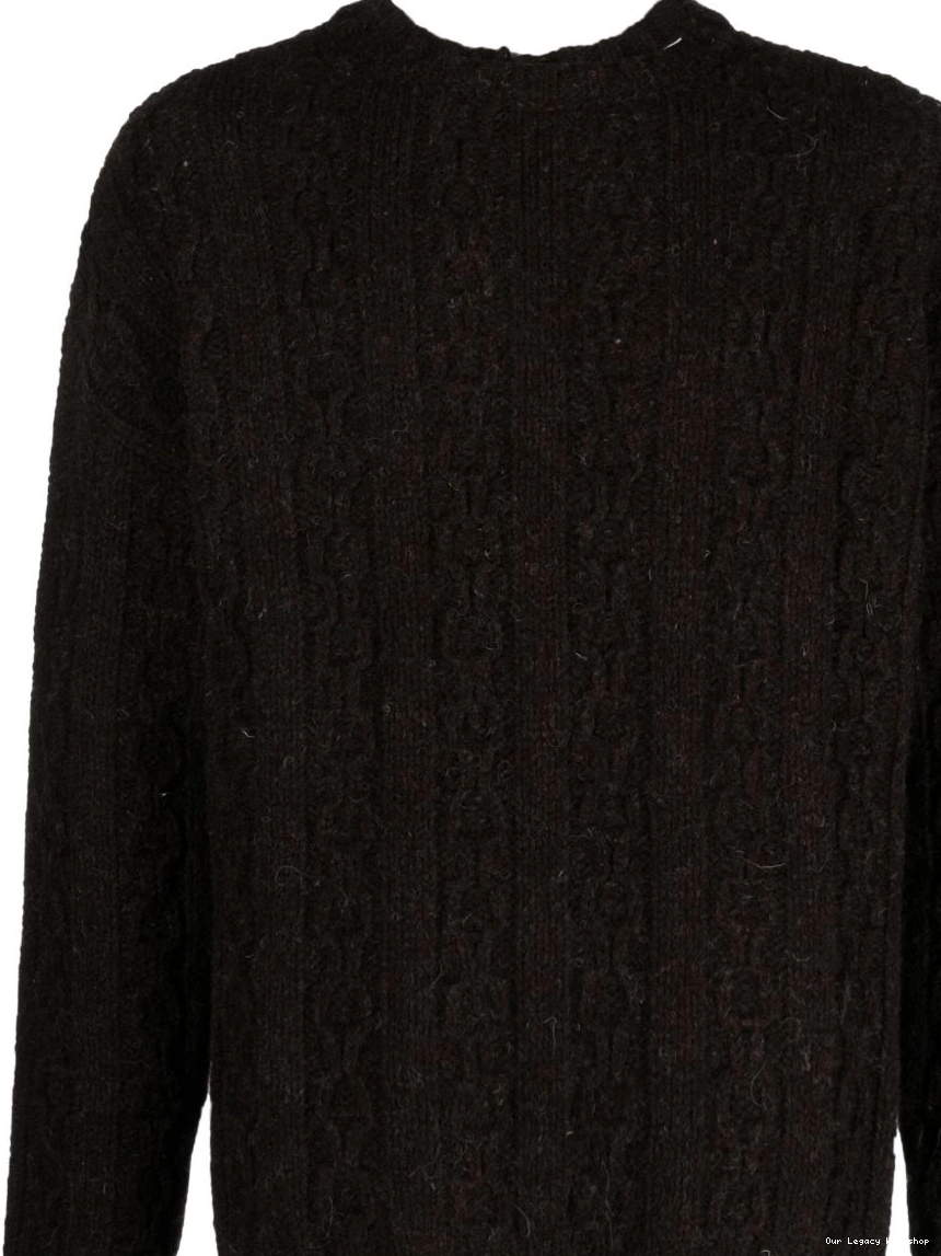 Buy products at low cost LEGACY Men OUR wool Aran-knit jumper 0217