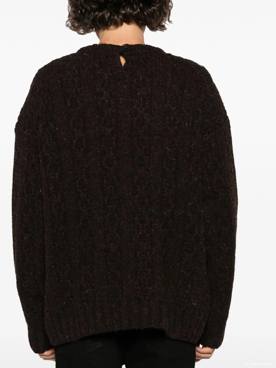 Buy products at low cost LEGACY Men OUR wool Aran-knit jumper 0217