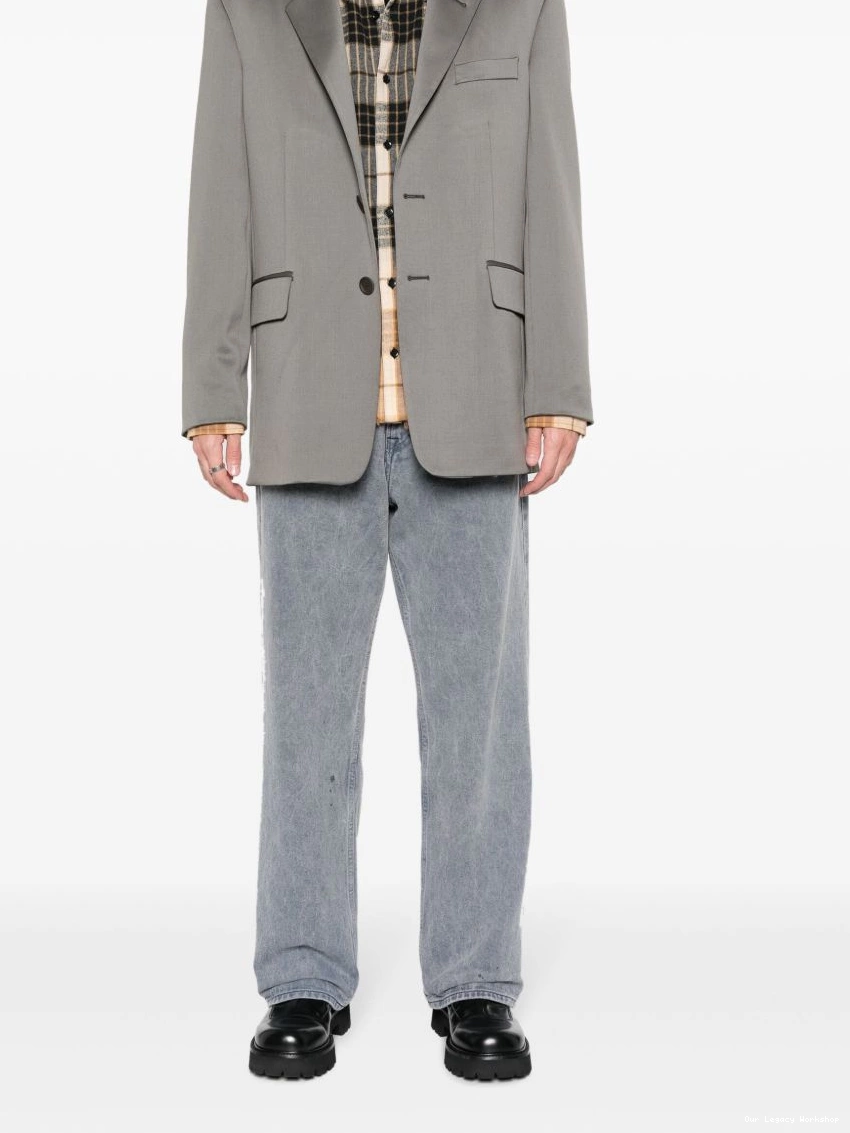 Where to purchase cheap OUR LEGACY blazer wool Vienna Men single-breasted 0316