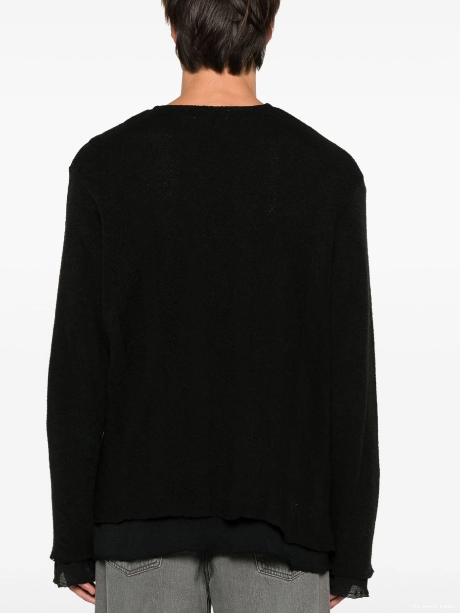 How to buy affordable Double Men OUR LEGACY sweater Lock 0318